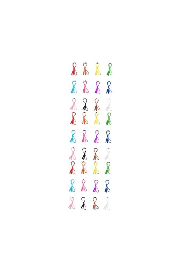 Hemobllo 12 Pièces Cordon De Lunettes Support De Retenue De Lunettes De Soleil Réglable Lunettes De Retenue Lunettes Lanière 