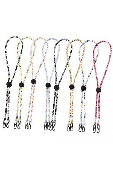 BUTIFULSIC 8 Pièces Lanière De Masque De Lunettes Cordons De Lunettes Sangles Porte-lunettes De Soleil Sangle De Suspension P