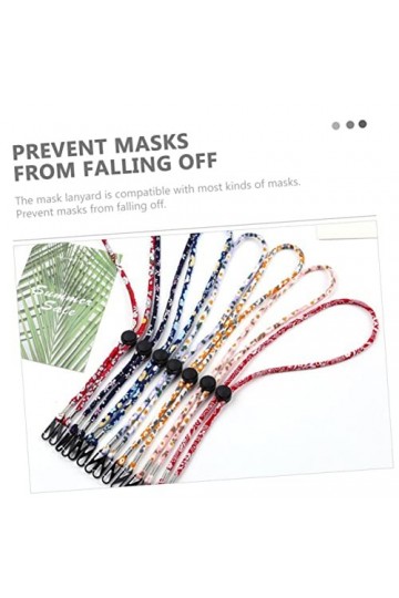 BUTIFULSIC 8 Pièces Lanière De Masque De Lunettes Cordons De Lunettes Sangles Porte-lunettes De Soleil Sangle De Suspension P