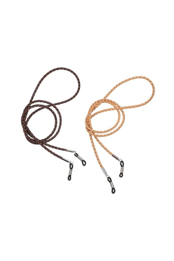 Hemobllo 2 Pièces Lunettes Lanière Chaîne Masque Lunettes De Soleil De Sport Lunettes De Sport Sangle Lunettes De Soleil Avec