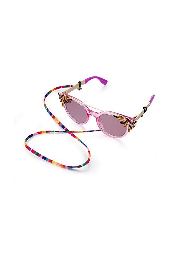 Notinzo Cordon pour lunettes de soleil et chaîne pour femme