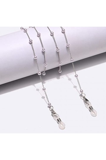 Gyrosphere Lunettes Sangle Lunettes lanière for Femmes Perle perlée Lunettes retenue Mode Titulaire chaînes Lunettes Cordon 