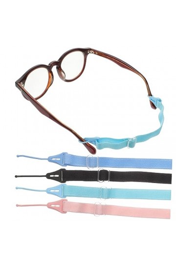 Artibetter 4 Pièces Chaîne De Lunettes Anti-Chute Cordons De Lunettes De Soleil Lanière En Verre Confortable Support De Lunet