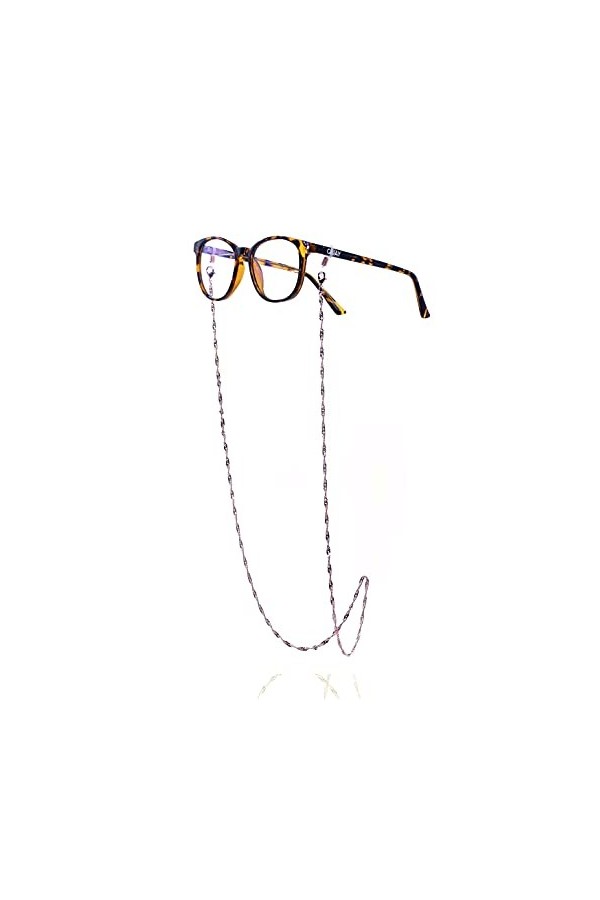 GERNEO® - Toronto - Chaîne à lunettes or - résistant à la corrosion - chaîne de lunettes élégant de haute qualité pour lunett
