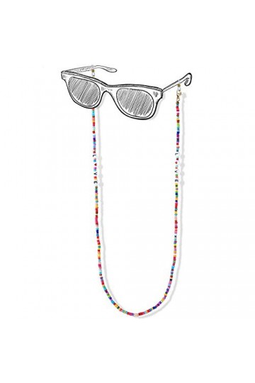 KELITCH Porte-Lunettes De Soleil Attaches De Sangle Perles Miyuki Cordons De Chaîne De Lunettes Colliers De Lunettes Chaîne D