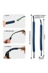 10 Pièces Sangles de Lunettes Flottant Chaînes de Lunettes en Néoprène Lunettes de soleil Support Sangle