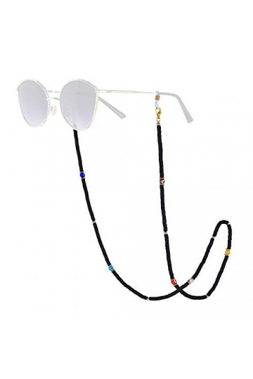 C·QUAN CHI Lunettes Chaîne Lunettes Collier de Mode Chaîne Lunettes antidérapantes Chaîne perlée Lunettes de Soleil Cordon de
