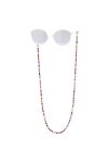 C·QUAN CHI Lunettes Sangles Chaîne Lunettes multicolores Chaîne Collier Longe Lunettes Sangle Anti-dérapant Lunettes de solei