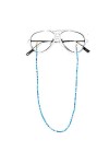 C·QUAN CHI Lunettes Sangles Chaîne Lunettes multicolores Chaîne Collier Longe Lunettes Sangle Anti-dérapant Lunettes de solei