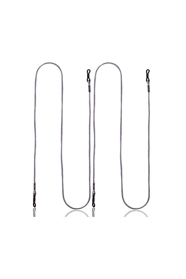 GERNEO® - BERLIN - Cordon à lunettes en tissu de haute qualité - Cordon extra long unisexe pour lunettes de soleil & lunettes