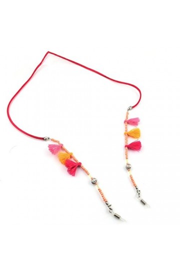 LKXHarleya Ancien Perle colorée chaîne de Lunettes pour Les Femmes Lunettes de Soleil Lunettes de Lecture Cordon Titulaire Sa