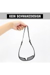 SLEILIN Sangle de lunettes pour homme femme enfant - Support de lunettes réglable - Bandes antidérapantes - Sangle de lunette