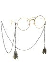 ENLLY Sangle Lunettes chaînes for Femmes Punk métal Pendentif Masque chaînes Mode Lunettes Cordon