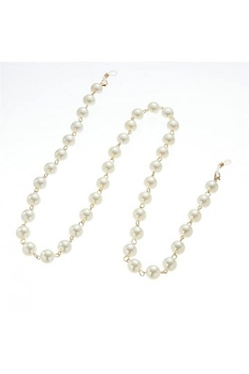 Gyrosphere Chaînes Sangle de Lunettes for Femmes Imitation Perle Masque Facial Longe Cordon élégant Lunettes chaîne Porte-cha