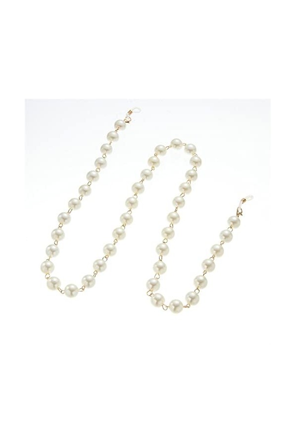 Gyrosphere Chaînes Sangle de Lunettes for Femmes Imitation Perle Masque Facial Longe Cordon élégant Lunettes chaîne Porte-cha