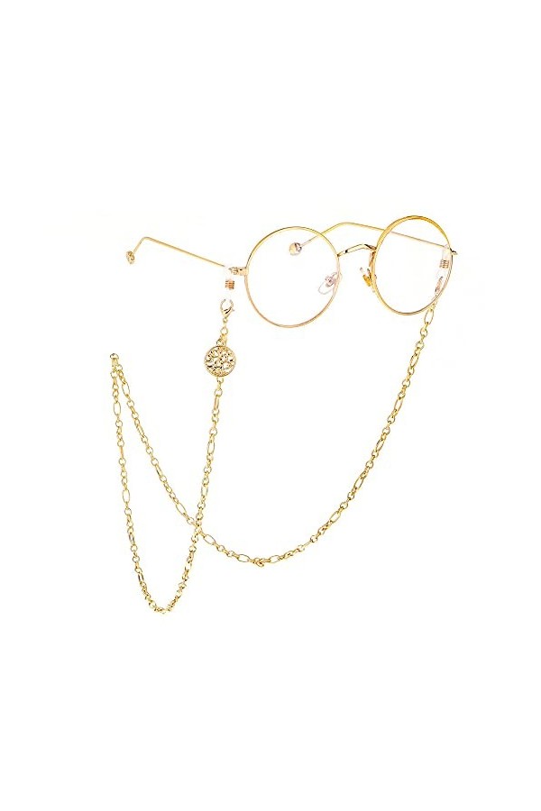 YUNHOME Chaîne De Lunettes Cordon Lunettes Chaine Lunette Chaîne De Lunettes De La Chaîne De Vie À La Main Lunettes À La Main