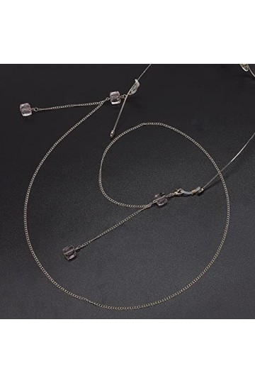 DJLORD Chaînes Sangle de Lunettes for Femmes Cordon de Lunettes élégant