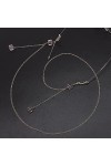 DJLORD Chaînes Sangle de Lunettes for Femmes Cordon de Lunettes élégant