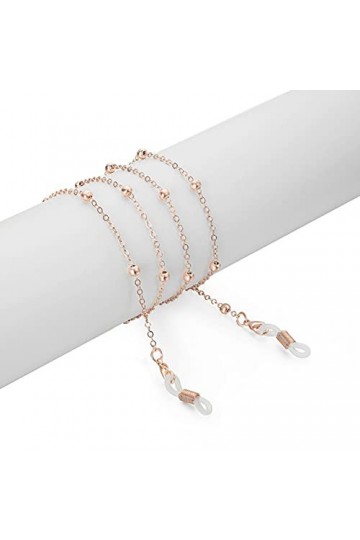 Wsnld chaîne de Lunettes de Lecture pour Femmes élégant Cordons de Perles Lunettes de Soleil Sangle HIC Lunettes Bijoux Acces