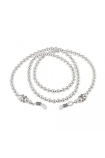 Wsnld chaîne de Lunettes de Lecture pour Femmes élégant Cordons de Perles Lunettes de Soleil Sangle HIC Lunettes Bijoux Acces