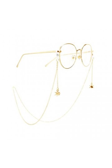 BAIJAC chaîne de Lunettes Chaînes de Verres de Longe for Femmes Chaînes de chaînes de Support élégantes Cordon Délicat, Beau 