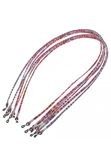 ifundom 6 Pièces Coloré Lunettes Cordon Lunettes De Retenue Lunettes Sangle Pour Enfants Collier Pour Enfants Porte-Lunettes 