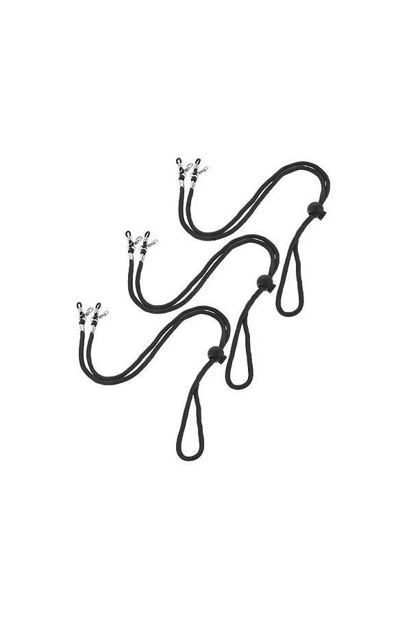 Hemobllo 3 Pièces Lunettes Lanière Femmes Lunettes De Soleil Lunettes De Protection Chaîne Pour Lunettes Femmes Réglable Lune