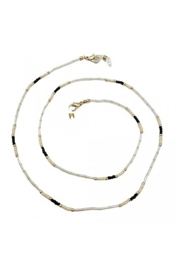 DAVBIR Chaînes de lunettes pour femmes, chaînes de masque Anti-perte simples, sangles de lunettes de soleil élégantes Color 