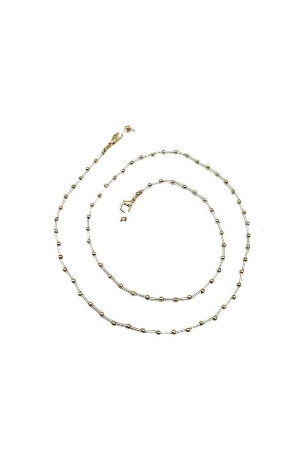 DAVBIR Chaînes de lunettes pour femmes, chaînes de masque Anti-perte simples, sangles de lunettes de soleil élégantes Color 