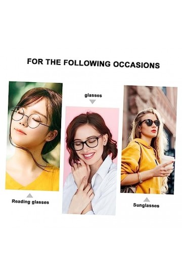 Housoutil 10Pcs Lunettes À Bandoulière Corde Masques En Feuille Pour Le Visage Cordons Pour Cordons Colorés Support De Sangle