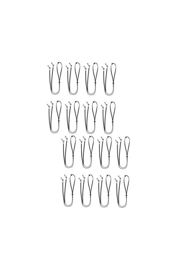 DOITOOL 16 Pcs Lunettes Lanière Lunettes Cordes Suspendues Lunettes Réglables Corde De Lunettes Lunettes De Soleil Pour Lente