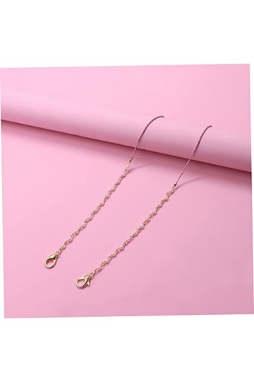 Operitacx 2 Pièces Masque Anti-Chute Longes De Chaîne Pour Lunettes De Soleil Pour Lunettes Lanière Pour Support De Chaîne De