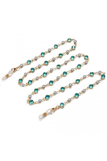 HOOENG Sangle de Lunettes Lunettes chaînes for Femmes élégant Lunettes chaîne chaîne Titulaire Lunettes retenue Color : 2 , 