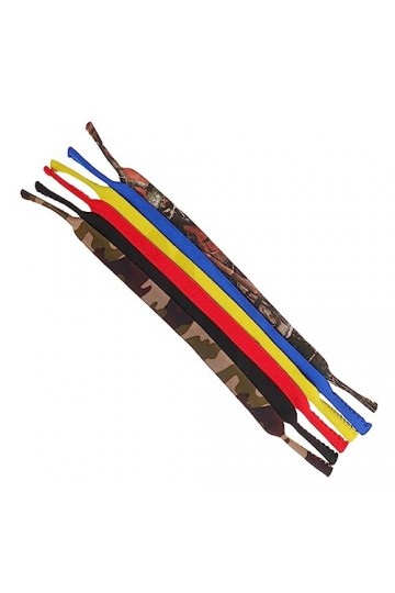 Mikikit 6 Pièces Corde à Lunettes En Néoprène Lunettes De Sport Verres à Liqueur En Verre Lunettes De Ski Chaîne De Lunettes 