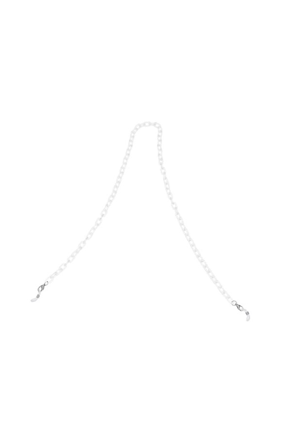 STOBOK 1Pc Masque Lunettes Chaîne Lunettes Cou Retenue Anti Perte Visage Couvrant Sangle Visage Couvrant Cou Chaîne Élégant L