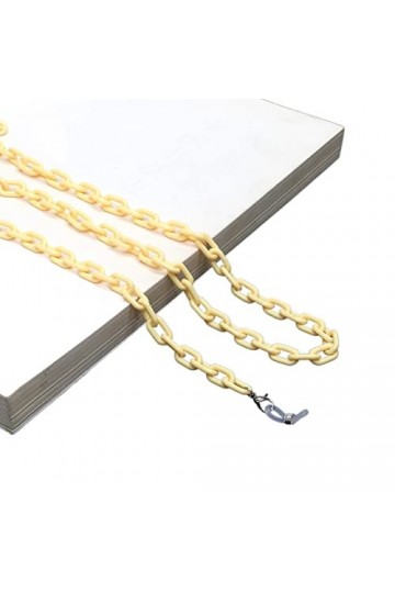 ENLLY Chaînes de Lunettes for Femmes Cordon de Lunettes élégant Color : Yellow, Size : 1 