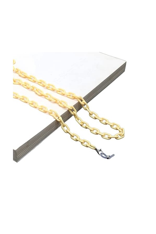 ENLLY Chaînes de Lunettes for Femmes Cordon de Lunettes élégant Color : Yellow, Size : 1 