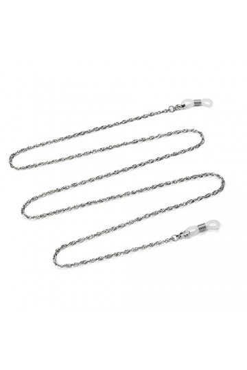 Lunettes Lunettes Lunettes Lanière for Femmes en Acier Inoxydable Cordon de Cordon de Cordon Chaînes de Mode Verres de Mode C