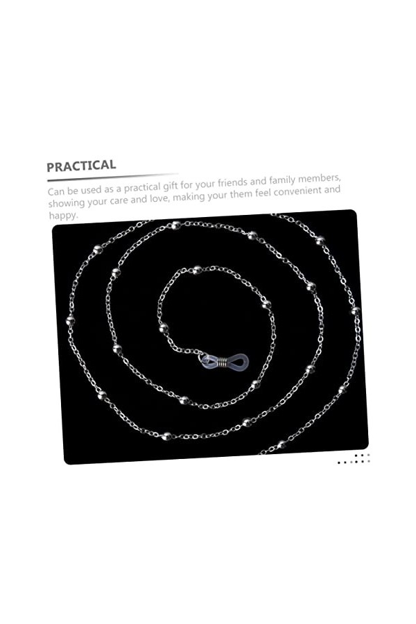 HAPINARY 2 Pièces Chaîne De Lunettes Sangle De Lunettes Pour Femmes Cordon De Lunettes De Soleil De Mode Pour Femmes Lunettes