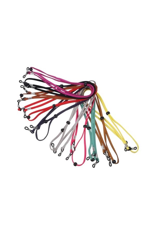 UKCOCO 10 Pièces Lunettes De Vue Sangle Porte-lunettes Cordon De Lunettes Cou De Lunettes De Soleil Sangles Anti-lunettes San