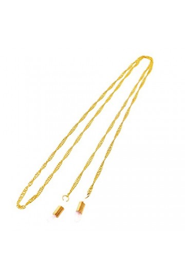 Gyrosphere Lunettes Longe Lunettes Chaînes for Femmes en Acier Inoxydable Masque Chaînes Simple Mode Cordon Porte-Lunettes Ch