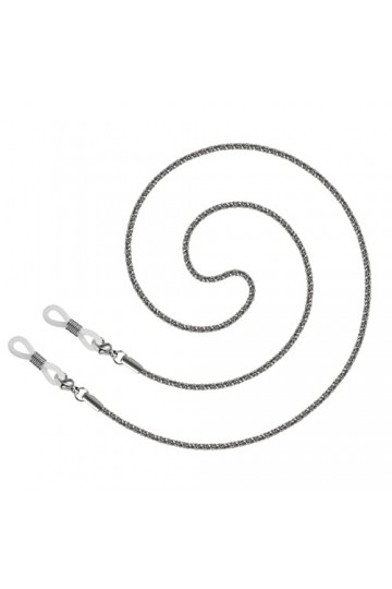 WEPINS Chaînes de Lunettes de Lunettes for Femmes en Acier Inoxydable Cordon de Cou rétro Cordon de Lunettes élégant Valentin