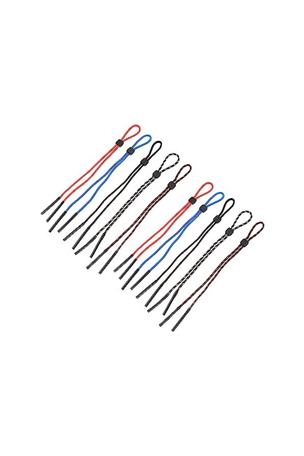 INOOMP 10Pcs Cordons Simples Chaînes Chaîne Extérieure Support De Support Pratique Lunettes Réglables Hommes Lunettes Enfants