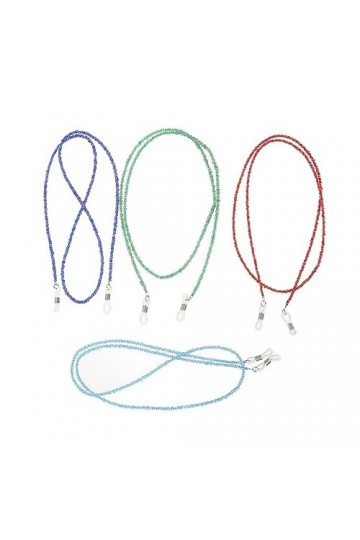 LALAFINA 4 Pièces Chaîne De Lunettes Lunettes Lanière Sangles De Lunettes Pour Hommes Chaîne De Lunettes Lunettes De Soleil S