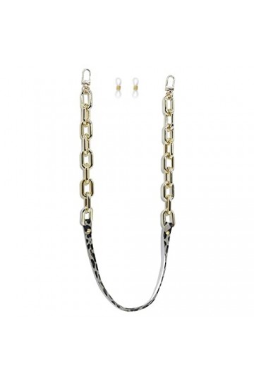 DAVBIR Sangle de lunettes chaînes de lunettes pour femmes imprimé léopard masque facial lanière mode sangles de lunettes de s