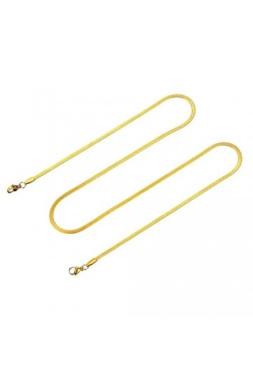 DAVBIR Chaînes sangle de lunettes pour femmes retenue de lunettes élégante Color : Or, Size : 1 