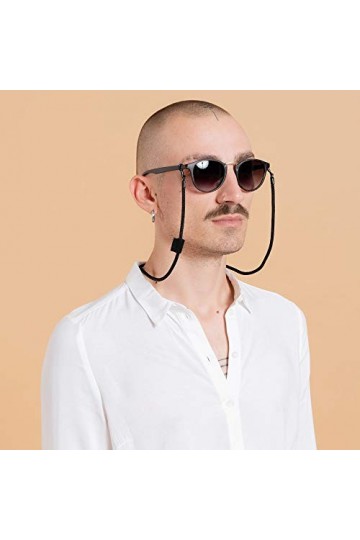 Jalouza Courroie pour lunettes de soleil - Accessoire pour lunettes de soleil Lunettes de lecture Lunettes - Chaîne pour lune