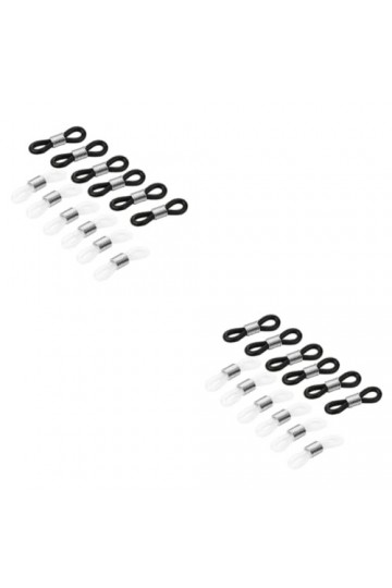 VILLCASE 24 Pcs Mur Porte-Lunettes Collier En Verre Lunettes Chaîne Chaîne De Lunettes Se Termine Porte-Lunettes Collier Cord