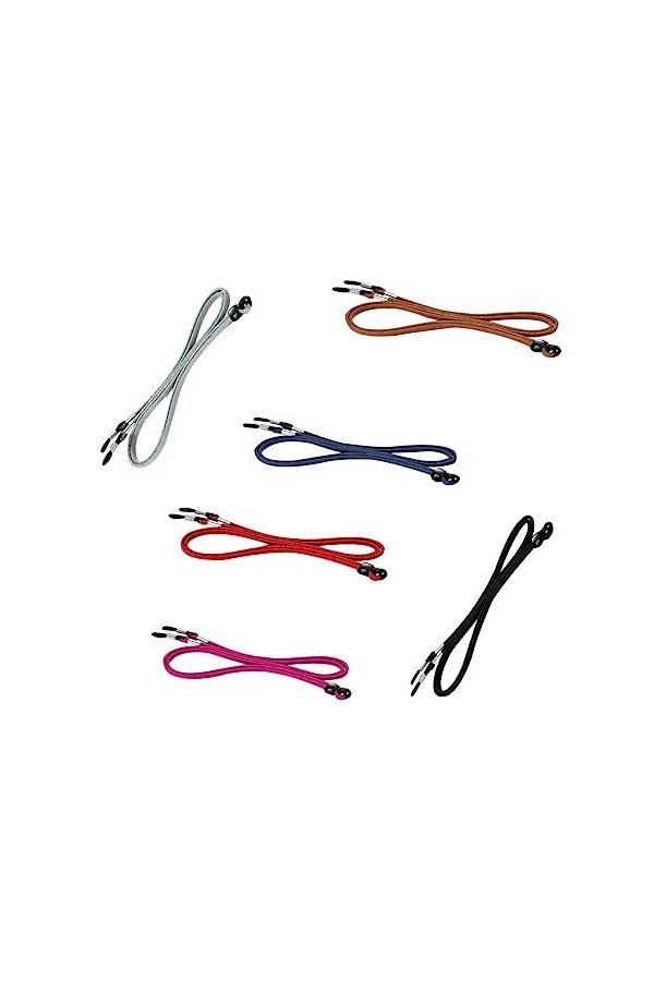 HOMSFOU 12 Pcs Lunettes De Retenue Lunettes Chaîne Non Lunettes Cordon Lunettes De Soleil De Course Anti Lunettes Non Lunette