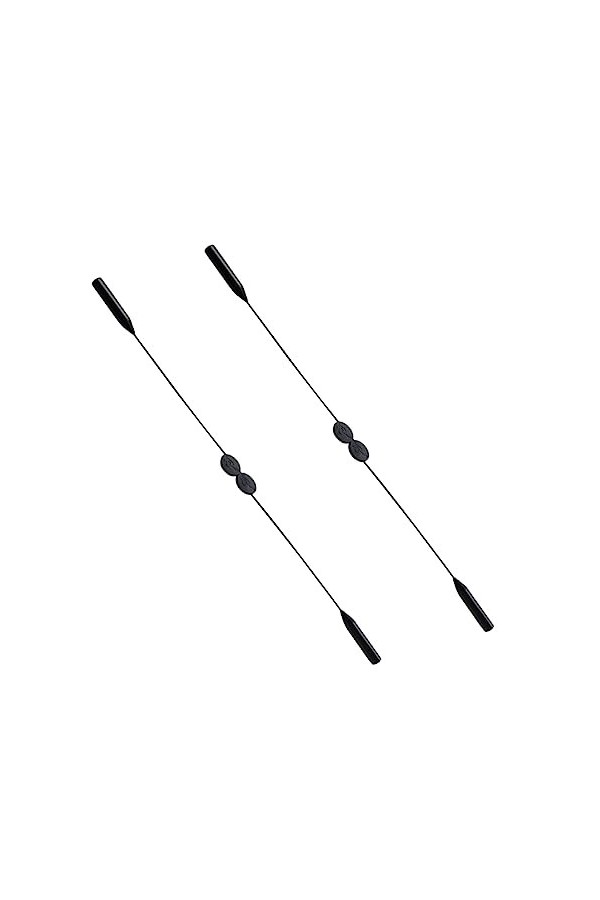 Mikikit 2 Pièces Corde Anti-perte Pour Lunettes Chaîne De Sangle De Lunettes Porte-lunettes Magnétique Cordons De Lanière De 